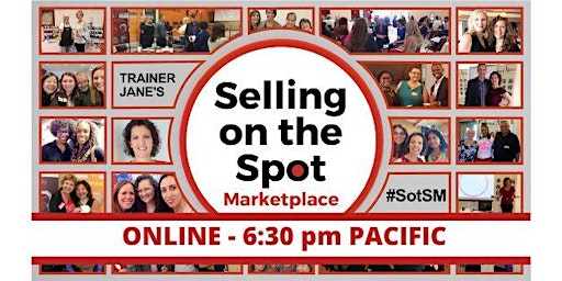 Selling on the Spot [Night] Marketplace - Online WEST - Jo Wilkens primary image