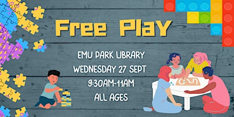 Free Play @ Emu Park Library primary image