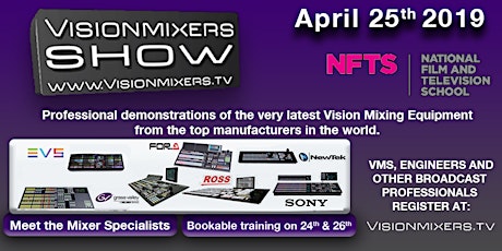 Vision Mixers Show 2019 primary image