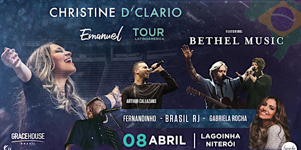 Rio de Janeiro - Christine D'Clario, Bethel Music | Emanuel Tour Latin America