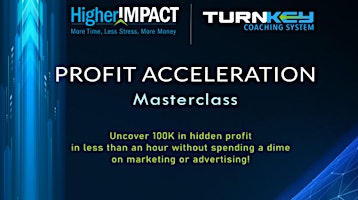 Primaire afbeelding van Profit Acceleration Masterclass