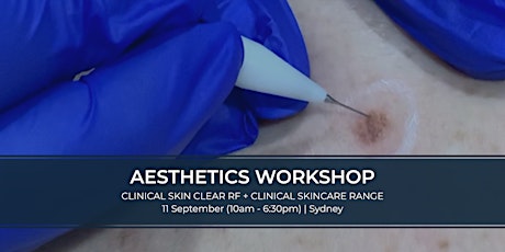 Skin Clear RF Lesion Removal Training + Clinical Skincare Range - SYD primary image