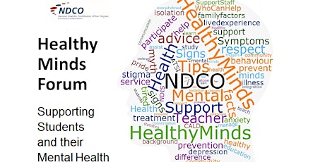 Healthy Minds Forum:  Supporting Students and their Mental Health primary image