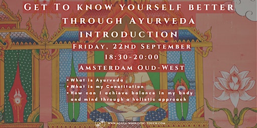 Get to know yourself better through Ayurveda - Introduction primary image