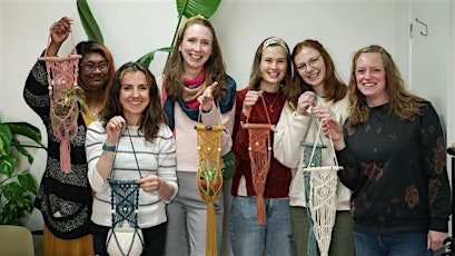 Make a Driftwood Macramé Plant Hanger in Bristol