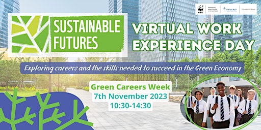 Primaire afbeelding van Sustainable Futures: Virtual Work Experience Day