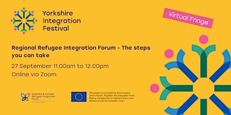 Hauptbild für Regional Refugee Integration Forum - The steps you can take