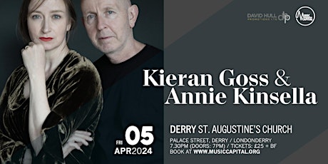 Imagen principal de Music Capital Presents Kieran Goss & Annie Kinsella