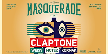 Claptone: The Masquerade Sydney | The Warehouse Collective primary image