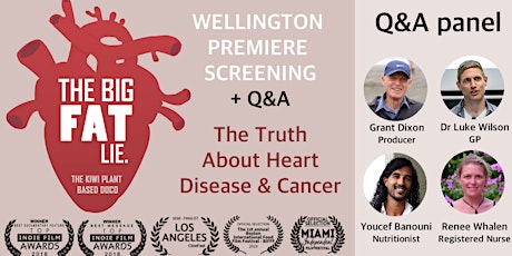 'The Big FAT Lie' - Wellington Premiere Screening + Q&A primary image