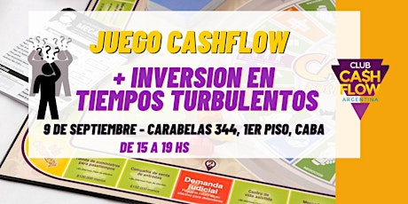 Imagen principal de CASHFLOW  ARGENTINO + INVERSIÓN EN TIEMPOS TURBULENTOS