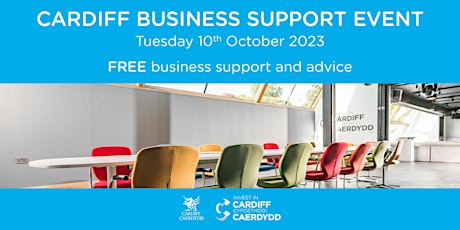 Hauptbild für Cardiff City Centre Business Support Event (Session 1)