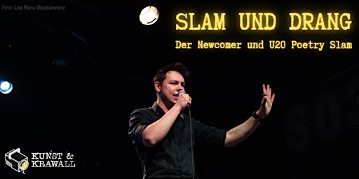 Hauptbild für Slam&Drang - Der Newcomer Poetry Slam in der Alten Feuerwache