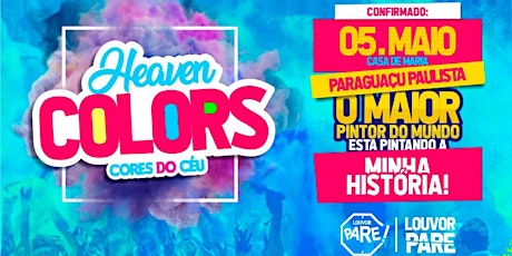 Imagem principal do evento Heaven Colors - Louvor PARE