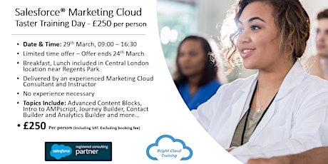 Salesforce® Marketing Cloud Taster Training Day primary image