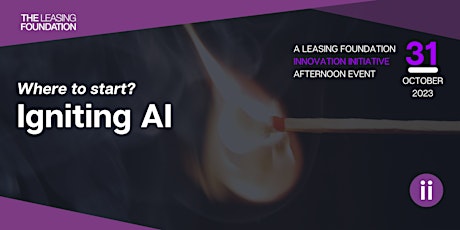 Igniting AI – where to start?  31 October 2023  primärbild
