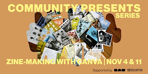 Community Presents: Zine-Making with Canva primary image