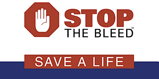 Imagem principal do evento Stop the Bleed taught by Certified Instructors