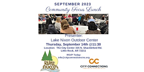 Imagem principal do evento Community Focus Lunch (September 2023)