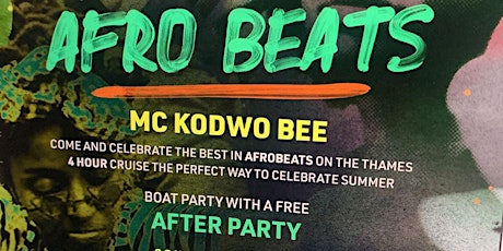Afrobeats  Rnb Nigerian independence boat party with free after party primary image