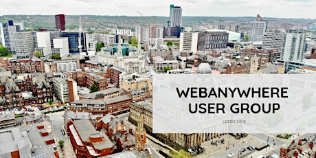Webanywhere User Group - Leeds 2019 primary image