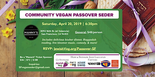 Community Vegan Passover Seder 