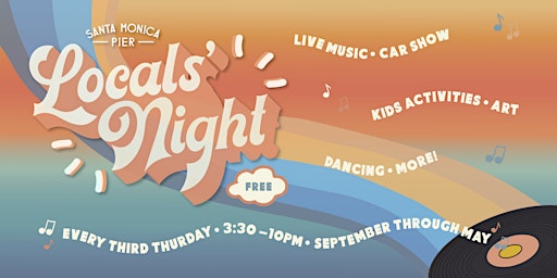 Imagem principal do evento Locals' Night on the Santa Monica Pier