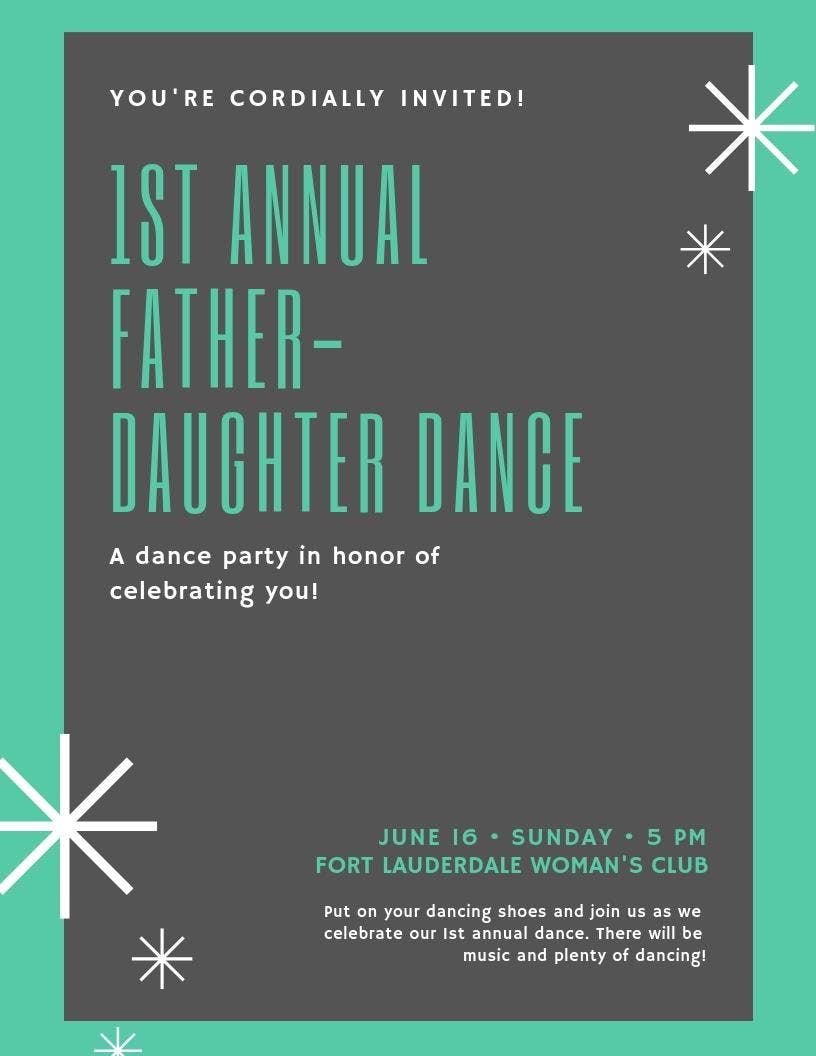 1st Annual Father Daughter Dance 