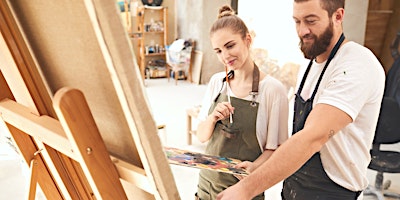 Primaire afbeelding van Painting With Your Partner - Painting Class by Classpop!™