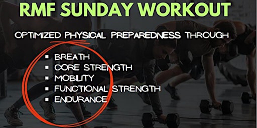 R.M.F. Sunday Workout primary image