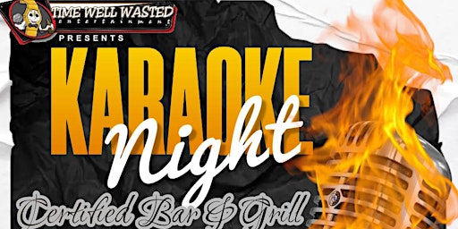 Imagem principal do evento Certified Karaoke Night @ Certified Bar & Grill