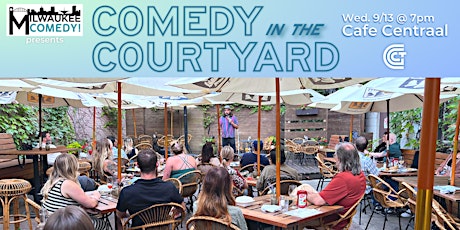 Comedy in the Courtyard at Cafe Centraal primary image