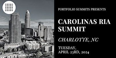 Carolinas RIA Summit primary image