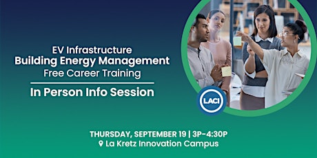 LACI's EVSE Project Management Training Course In Person Info Session primary image