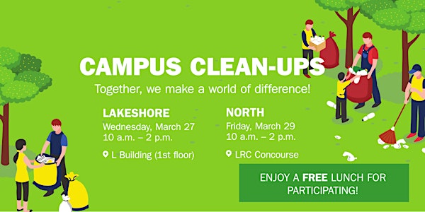 Campus Cleanup @Lakeshore 