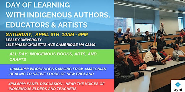 Day of Learning with Indigenous Authors, Educators & Artists
