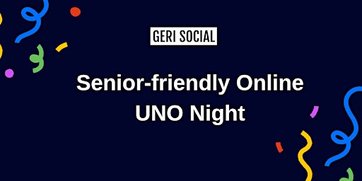 Primaire afbeelding van Senior-friendly Tuesday Night UNO