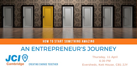 How to start something amazing: An Entrepreneur's Journey primary image
