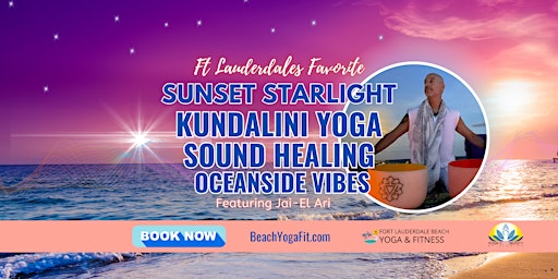 Sunset Starlight ☾ Kundalini Yoga. Sound Healing & Oceanside Vibes primary image