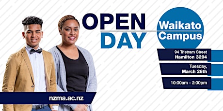 NZMA Waikato Campus Open Day primary image