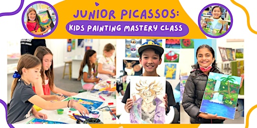 Imagem principal do evento Junior Picassos: Kids Painting Mastery Class
