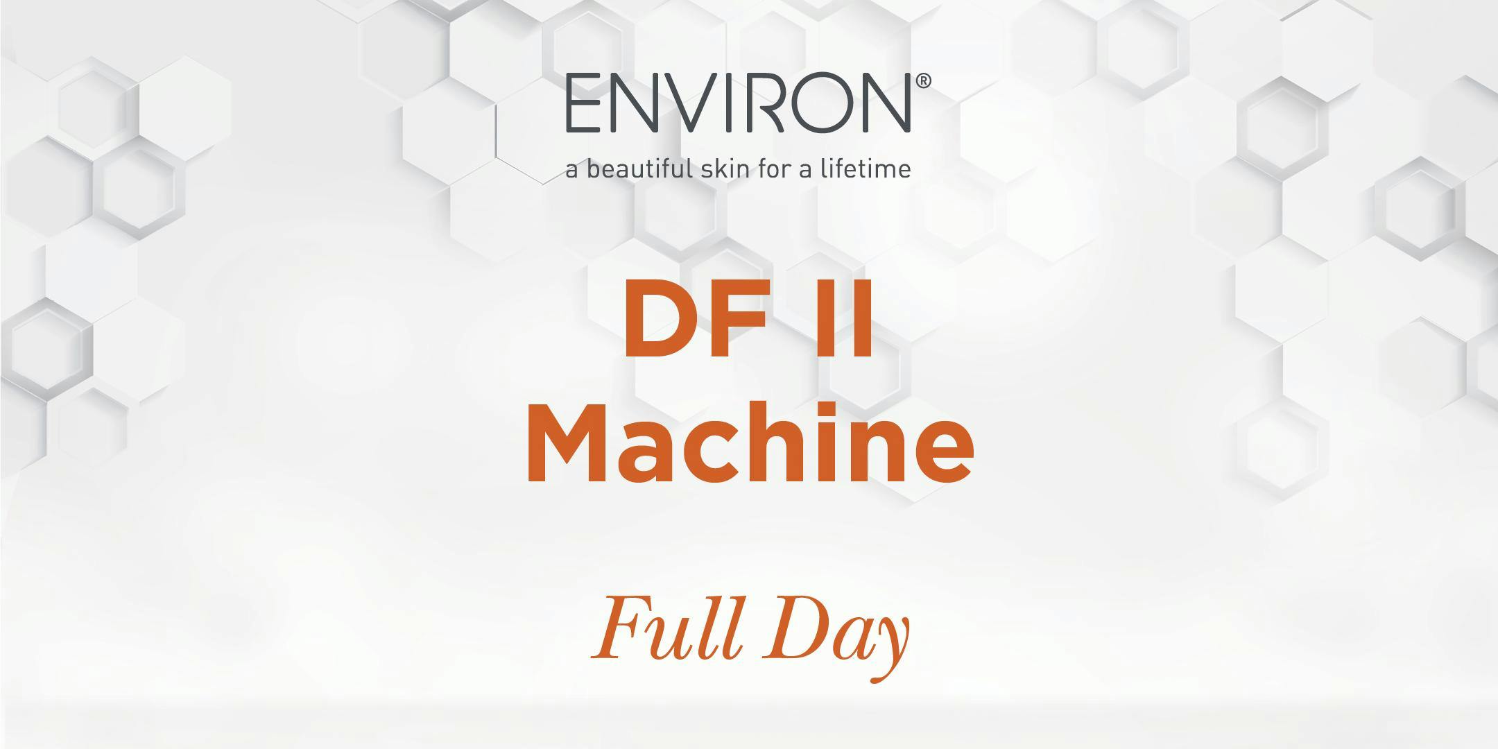 VIC Environ Education : DF Machine Training