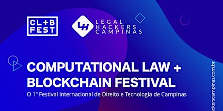 Imagem principal do evento Computational Law + Blockchain Festival