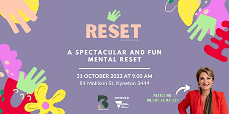 Hauptbild für Reset - Mental Health Day - Kyneton