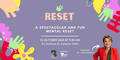 Image principale de Reset - Mental Health Day - Kyneton