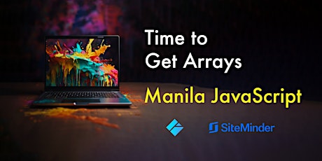 Manila JavaScript #43 - Time to Get Arrays primary image