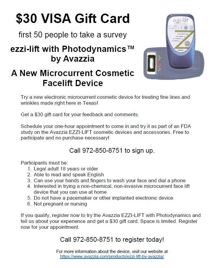 Avazzia EZZI-LIFT Microcurrent facelift product feedback