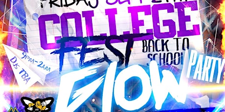 College  Fest Back to School Glow primary image
