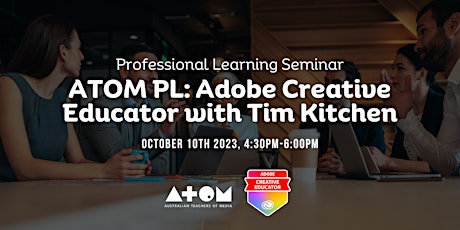 Imagen principal de ATOM PL 2023: Adobe Creative Educator with Tim Kitchen