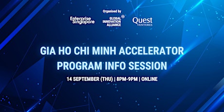 Imagem principal do evento Quest Ventures Vietnam Accelerator Program Info Session